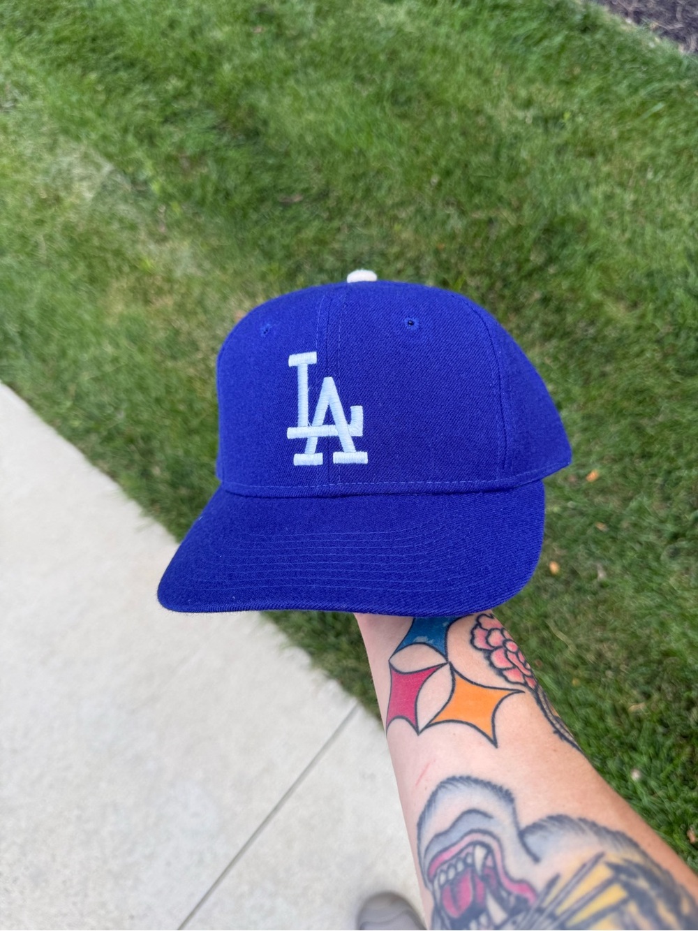 Vintage 90s L.A Dodgers Fitted Cap
